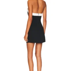 ROBE BRIELLE Black & White 7 ROBE BRIELLE Black & White -Ravis Mode Soldes Boutique SPDW WD2012 V3