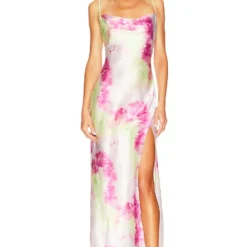 ROBE KRYSTAL Orange Tie Dye 8 ROBE KRYSTAL Orange Tie Dye -Ravis Mode Soldes Boutique SPDW WD2074 V1