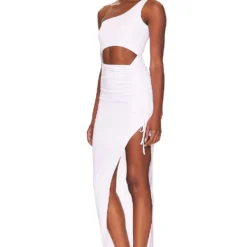 ROBE ALANIE White 8 ROBE ALANIE White -Ravis Mode Soldes Boutique SPDW WD2094 V3
