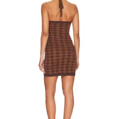 ROBE HARPER Brown Multi 5 ROBE HARPER Brown Multi -Ravis Mode Soldes Boutique SPDW WD2149 V3