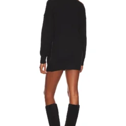 ROBE COURTE AMELIA Black 5 ROBE COURTE AMELIA Black -Ravis Mode Soldes Boutique SPDW WD2157 V3