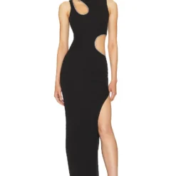 ROBE SYDNEY Black -Ravis Mode Soldes Boutique SPDW WD2288 V1 1