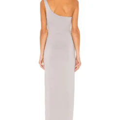 ROBE LONGUE À DÉCOUPES ERLA Light Grey 8 ROBE LONGUE À DÉCOUPES ERLA Light Grey -Ravis Mode Soldes Boutique SPDW WD669 V3