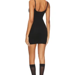 ROBE À DÉCOUPES KELLY Black 8 ROBE À DÉCOUPES KELLY Black -Ravis Mode Soldes Boutique SPDW WD843 V4