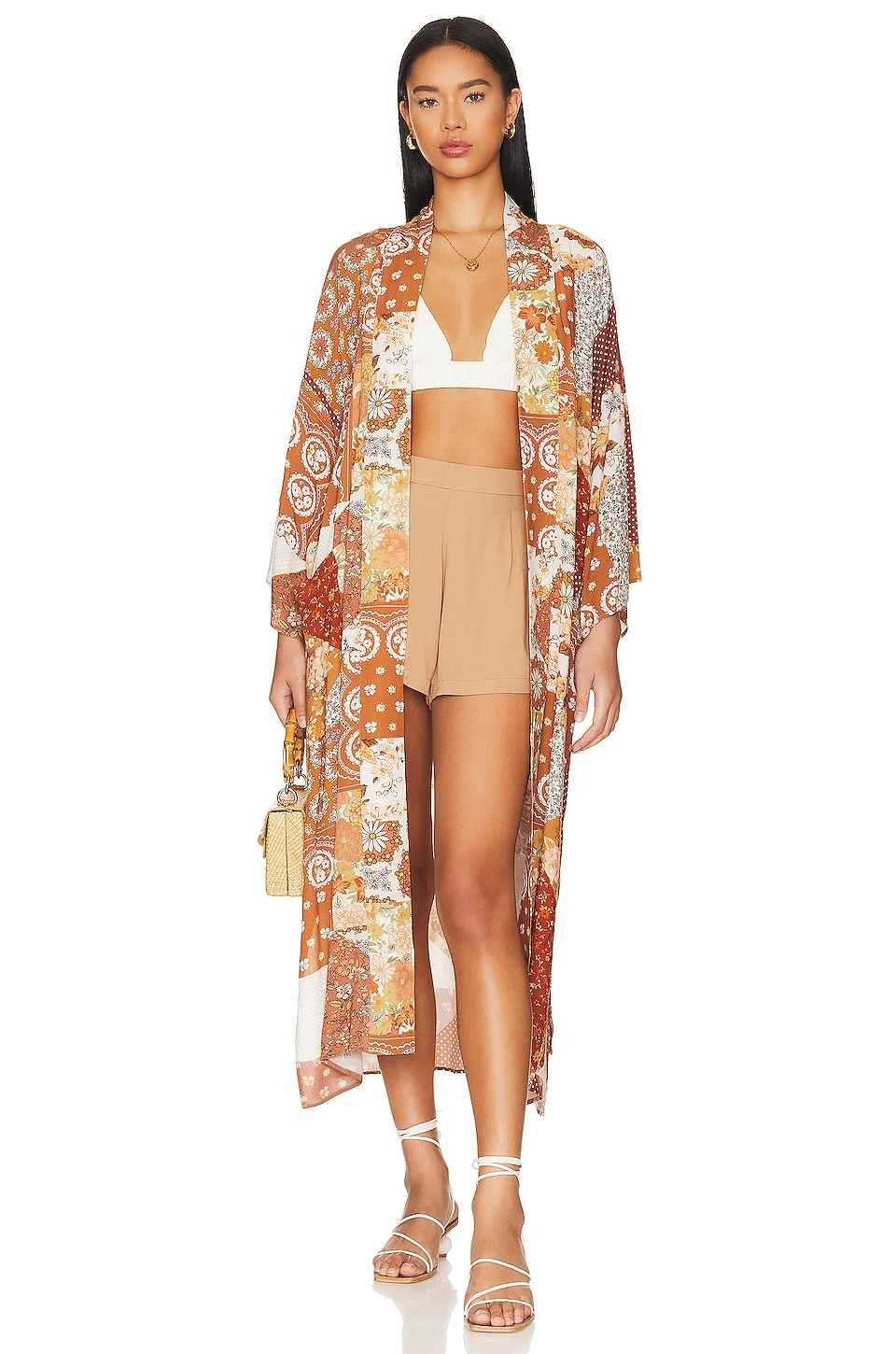 X REVOLVE Cha Cha Maxi Robe Brown Sugar 1 X REVOLVE Cha Cha Maxi Robe Brown Sugar