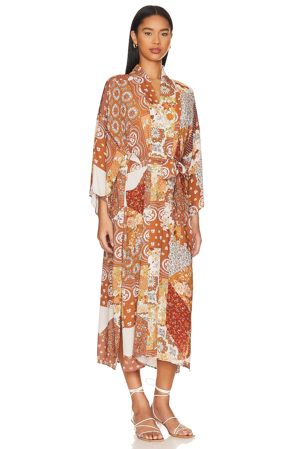 X REVOLVE Cha Cha Maxi Robe Brown Sugar 3 X REVOLVE Cha Cha Maxi Robe Brown Sugar – Image 3