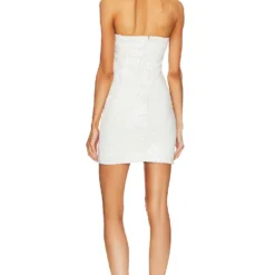 ROBE BUSTIER White 9 ROBE BUSTIER White -Ravis Mode Soldes Boutique SPRR WD19 V3