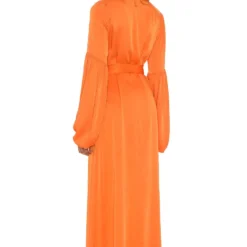Amber Robe Dress Orange 8 Amber Robe Dress Orange -Ravis Mode Soldes Boutique SSHE WX21 V4