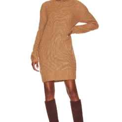 ROBE PULL LANA Camel