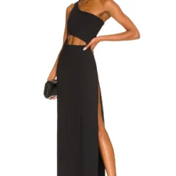 ROBE MAXI Black