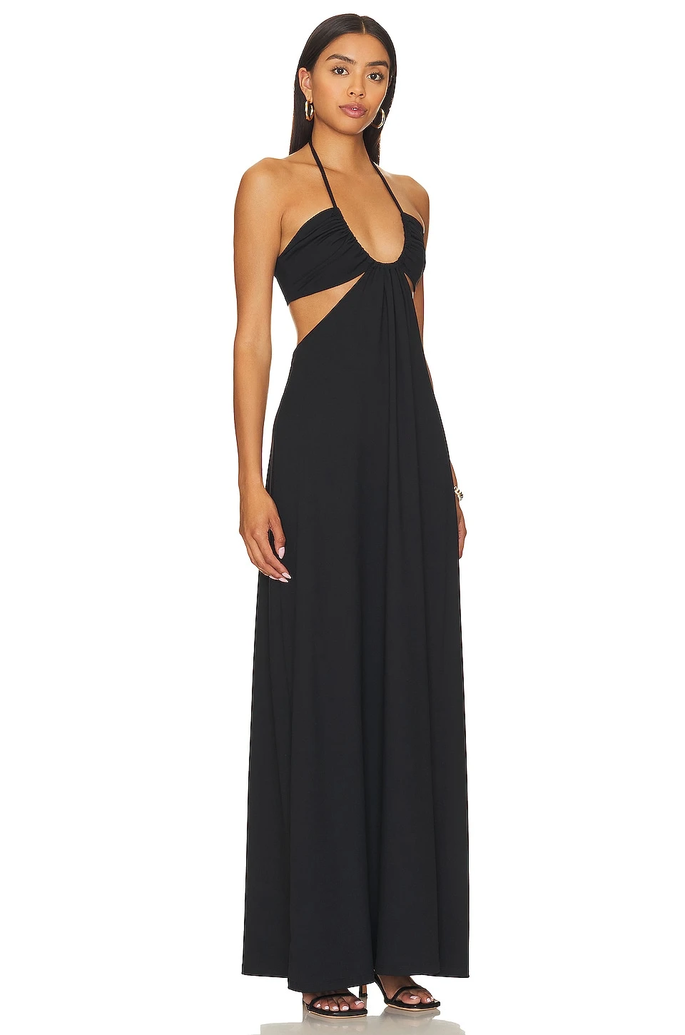 ROBE DOS-NU Black 2 ROBE DOS-NU Black – Image 2