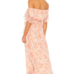 ROBE BLAIRE Blush Poppy Floral -Ravis Mode Soldes Boutique TULA WD1016 V3