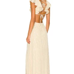 ROBE DE SOIRÉE COLLETTE Khaki -Ravis Mode Soldes Boutique TULA WD1232 V3