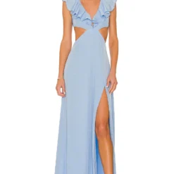 ROBE DE SOIRÉE COLLETTE Sky Blue