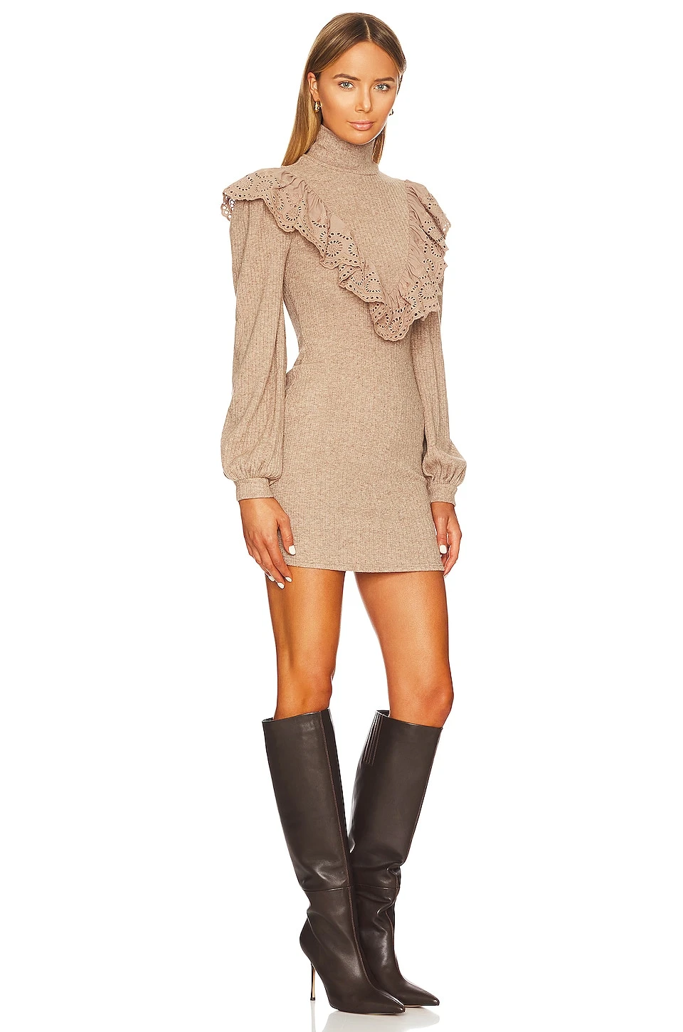 ROBE PULL DELLA Camel 2 ROBE PULL DELLA Camel â Image 2