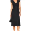 ROBE MI-LONGUE WENDY Black