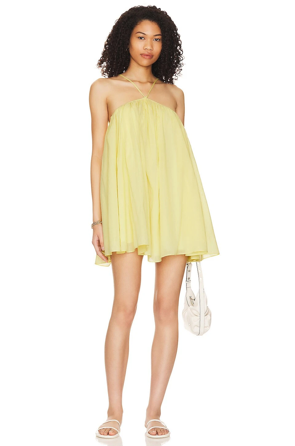 ROBE CLAUDIA Yellow 1 ROBE CLAUDIA Yellow