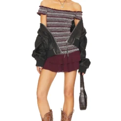 ROBE LUCILLE Wine -Ravis Mode Soldes Boutique TULA WD1503 V4