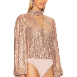 ROBE DASHA Rose Gold -Ravis Mode Soldes Boutique TULA WS916 V3