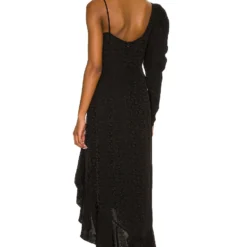 ROBE PASQUALENA Black -Ravis Mode Soldes Boutique UAMR WD110 V4