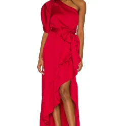 ROBE TOPANGA Garnet Red