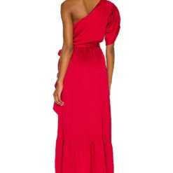 ROBE TOPANGA Garnet Red 5 ROBE TOPANGA Garnet Red -Ravis Mode Soldes Boutique UAMR WD112 V3