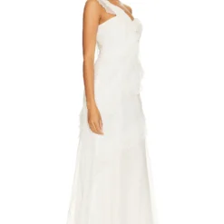 ROBE DE SOIRÉE HARLOW Ivory 4 ROBE DE SOIRÉE HARLOW Ivory -Ravis Mode Soldes Boutique UAMR WD175 V2