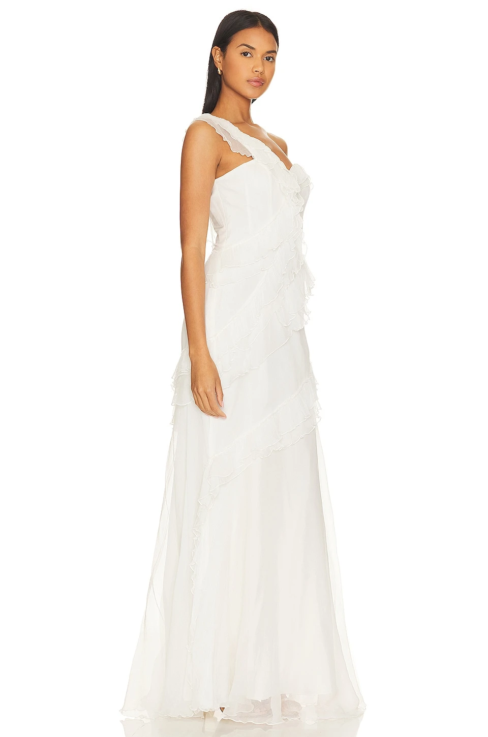 ROBE DE SOIRÉE HARLOW Ivory 2 ROBE DE SOIRÉE HARLOW Ivory – Image 2