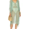 ULLA JOHNSON ROBE DE PLAGE CALLA Capri