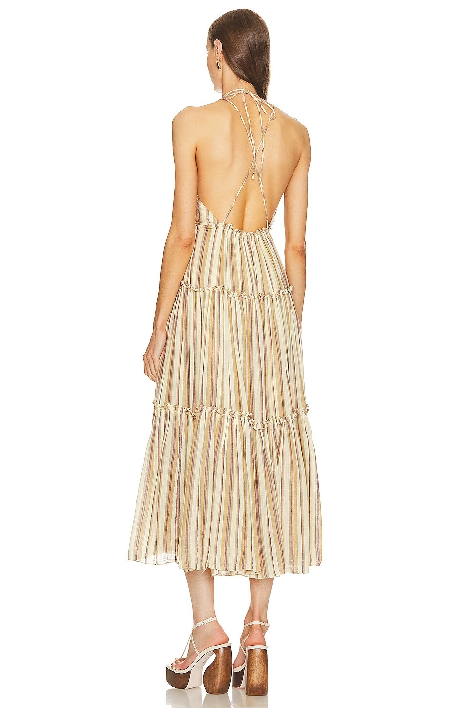 ULLA JOHNSON ROBE GIULIETTA Positano 3 ULLA JOHNSON ROBE GIULIETTA Positano – Image 3