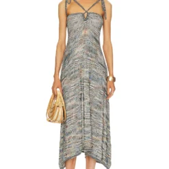 ULLA JOHNSON ROBE ANOUK Azurite