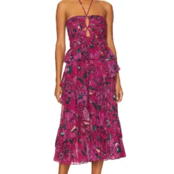 ULLA JOHNSON ROBE SIMONA Snapdragon