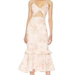 ROBE LUNA Blue Bouquet 8 ROBE LUNA Blue Bouquet -Ravis Mode Soldes Boutique VCHP WD112 V1