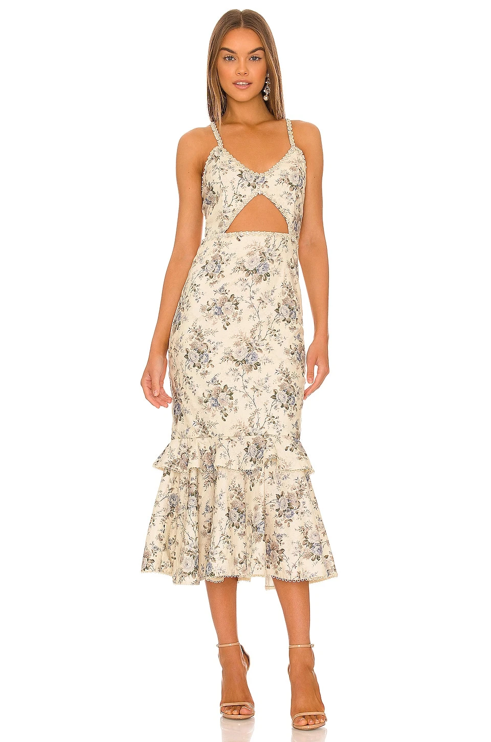 ROBE LUNA Blue Bouquet 1 ROBE LUNA Blue Bouquet