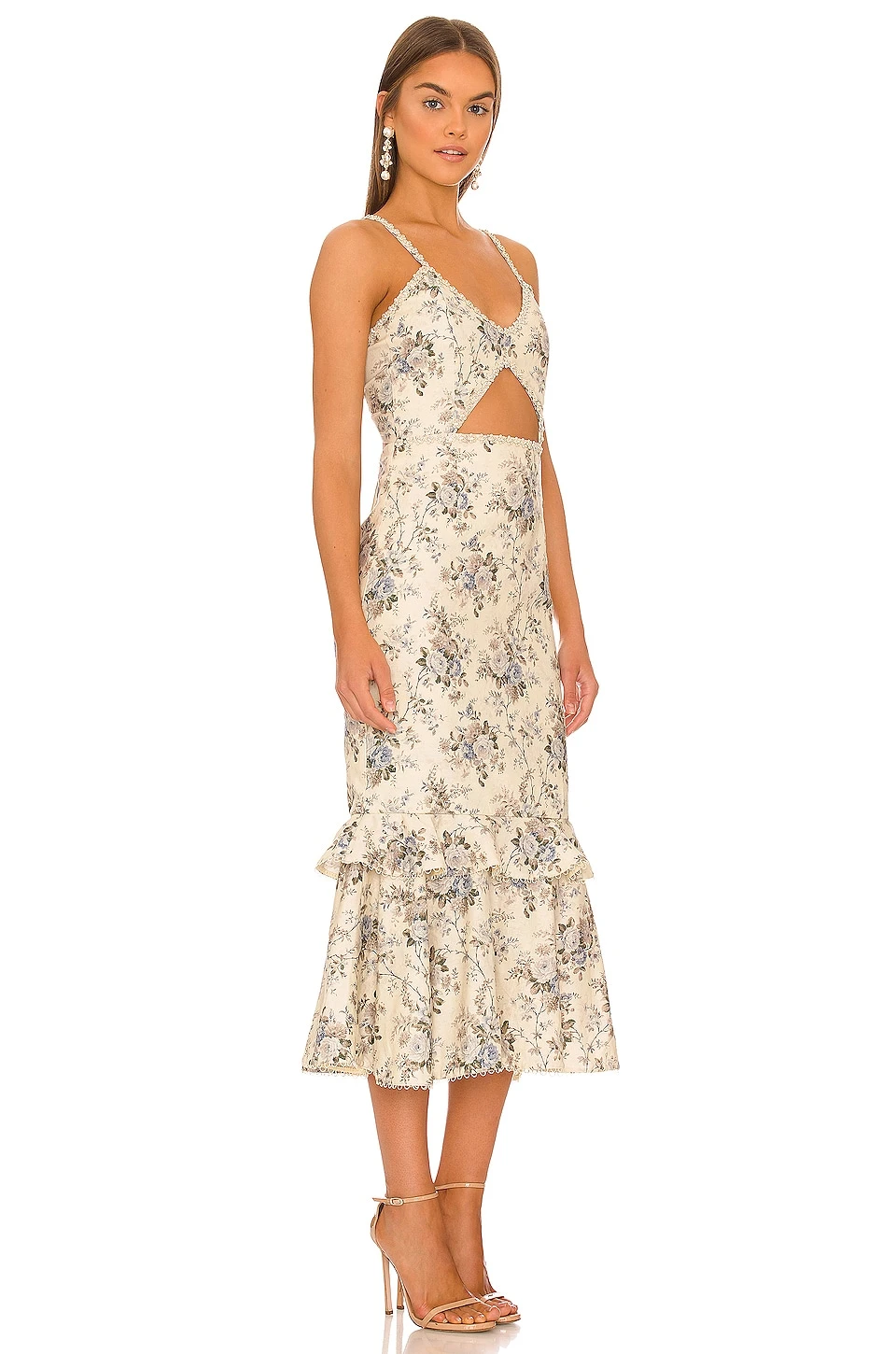 ROBE LUNA Blue Bouquet 2 ROBE LUNA Blue Bouquet – Image 2