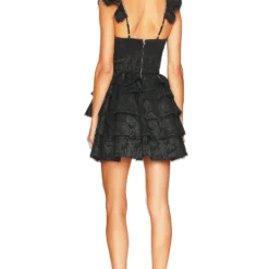 ROBE PATISSERIE Black Macaron 5 ROBE PATISSERIE Black Macaron -Ravis Mode Soldes Boutique VCHP WD93 V3