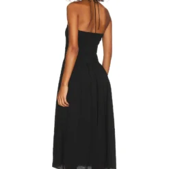 Vince ROBE Black -Ravis Mode Soldes Boutique VINCE WD148 V3