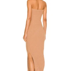 ROBE DYLON Camel -Ravis Mode Soldes Boutique WEER WD29 V3