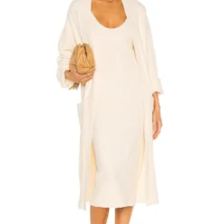 ROBE PULL LOREO Winter White 7 ROBE PULL LOREO Winter White -Ravis Mode Soldes Boutique WEER WD6 V4