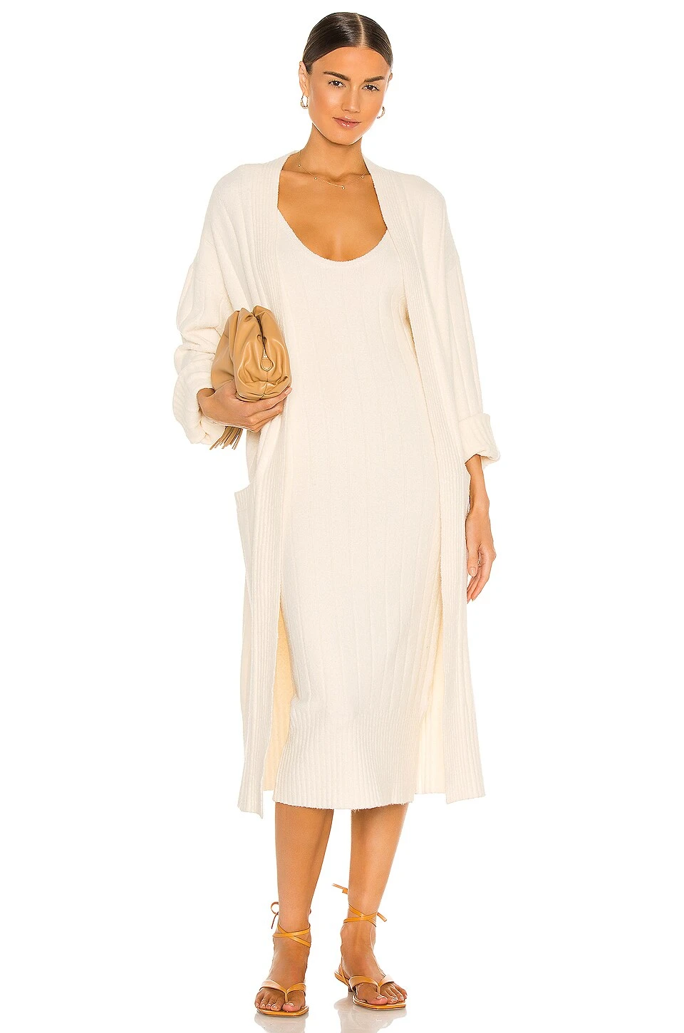 ROBE PULL LOREO Winter White 4 ROBE PULL LOREO Winter White – Image 4