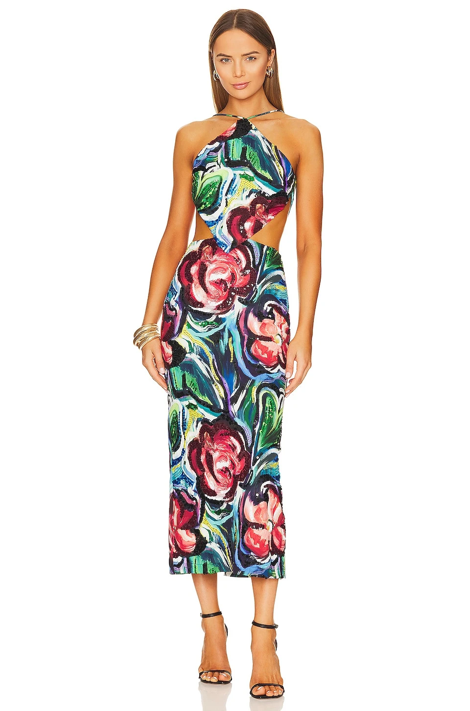 ROBE MI-LONGUE TOLUWA Nouveau Print 1 ROBE MI-LONGUE TOLUWA Nouveau Print