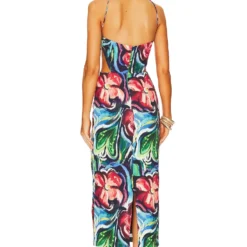 ROBE MI-LONGUE TOLUWA Nouveau Print 6 ROBE MI-LONGUE TOLUWA Nouveau Print -Ravis Mode Soldes Boutique YAUR WD34 V3