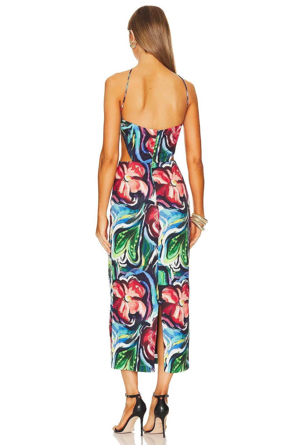 ROBE MI-LONGUE TOLUWA Nouveau Print 3 ROBE MI-LONGUE TOLUWA Nouveau Print – Image 3