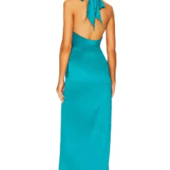 ROBE MAXI WUNMI Blue -Ravis Mode Soldes Boutique YAUR WD38 V3