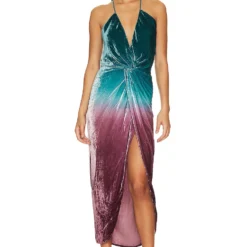 ROBE SIREN Deep Jade Ombre