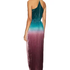 ROBE SIREN Deep Jade Ombre -Ravis Mode Soldes Boutique YOUN WD1234 V3