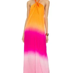 ROBE GAIA Flamenco Ombre -Ravis Mode Soldes Boutique YOUN WD1244 V1 1