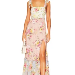 ROBE MAXI MAHOGANY Dazzling Garden