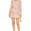 ROBE COURTE LOVE ALWAYS Floral Dawn Blush