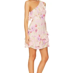 ROBE COURTE SKYLAR Miami Magic Blush -Ravis Mode Soldes Boutique YUMI WD572 V2